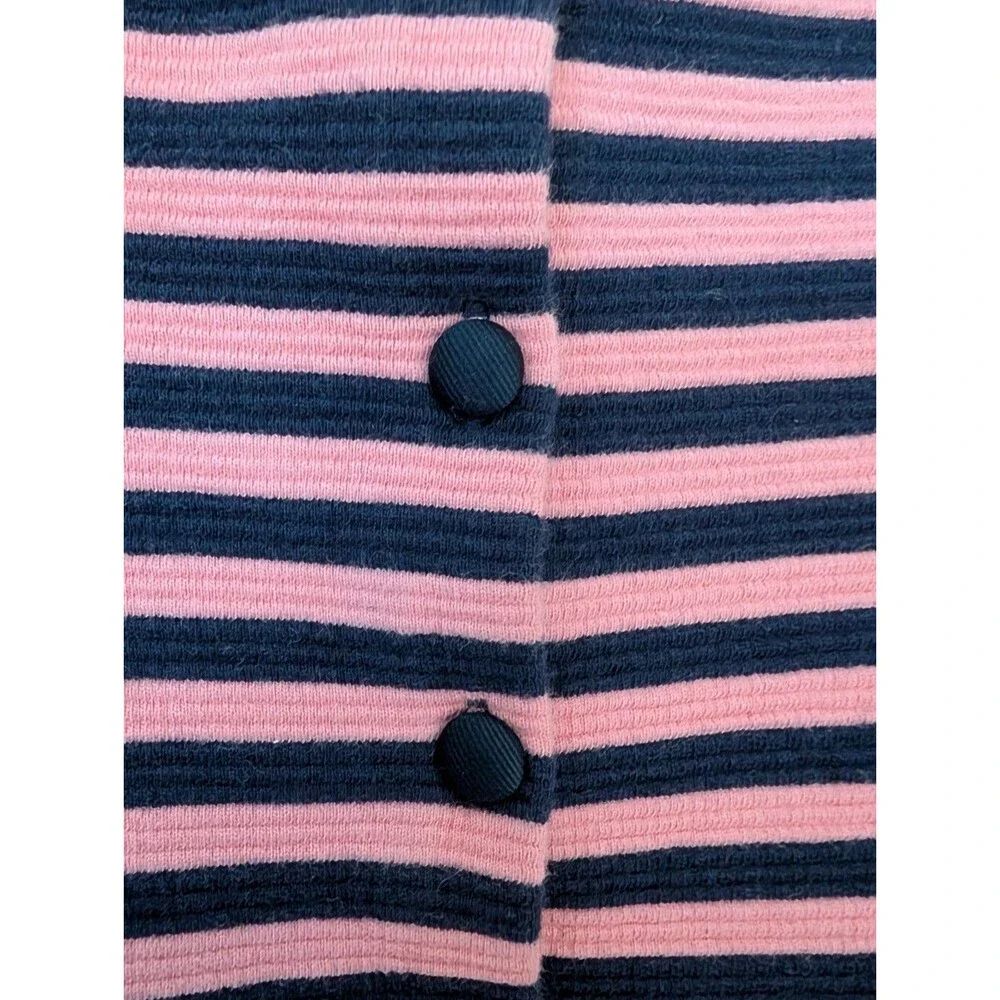 Ralph Lauren Striped Pleated Skater Dress 9 Months Preppy Embroidered Pony Logo